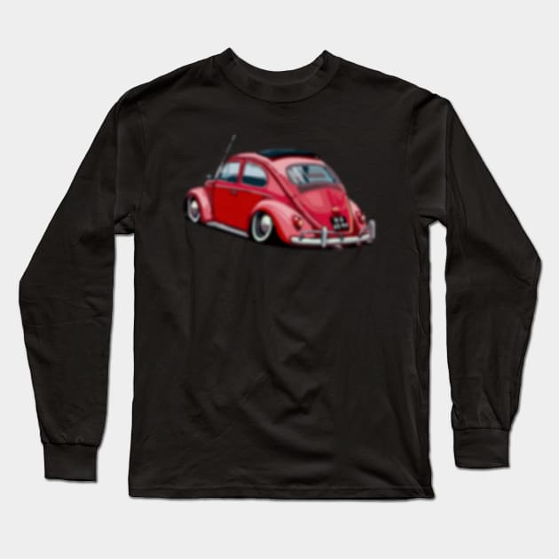 Unique Car Blur Long Sleeve T-Shirt by arashbeathew